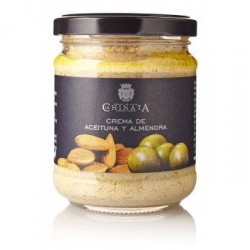 Crema de Aceitunas y Almenras 180gr